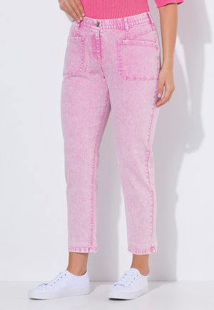 Ulla Popken Jeans Relaxed Fit - hibiscus-pink