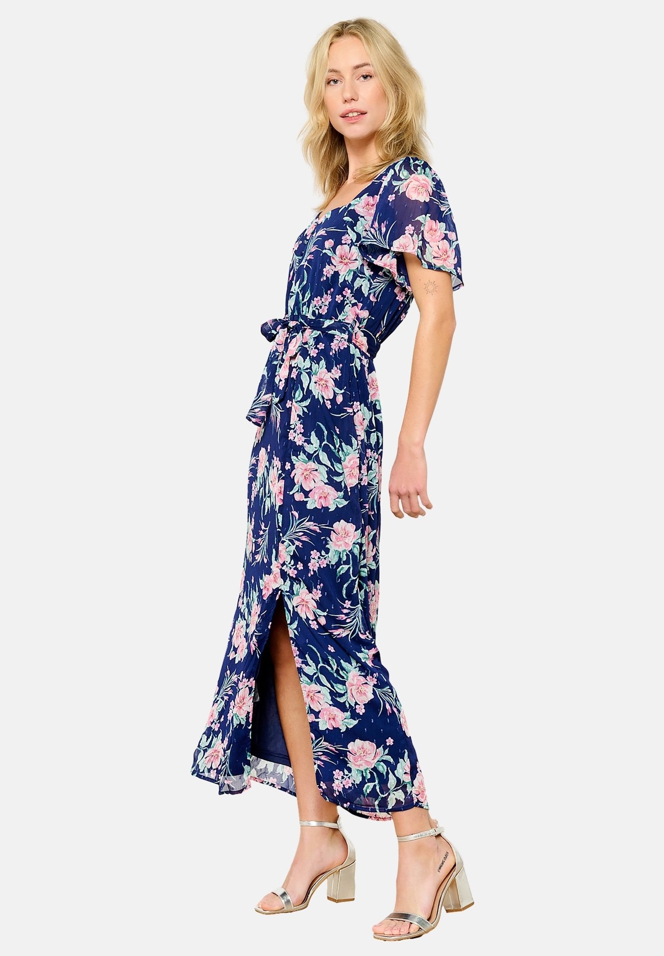 LolaLiza Robe longue navy basic bleu marine ZALANDO.FR
