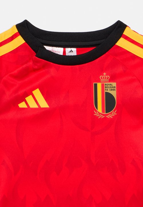 adidas BELGIUM RBFA HOME MINIKIT BABY SET - Sports T-shirt - red/bold gold-coloured — foto 4