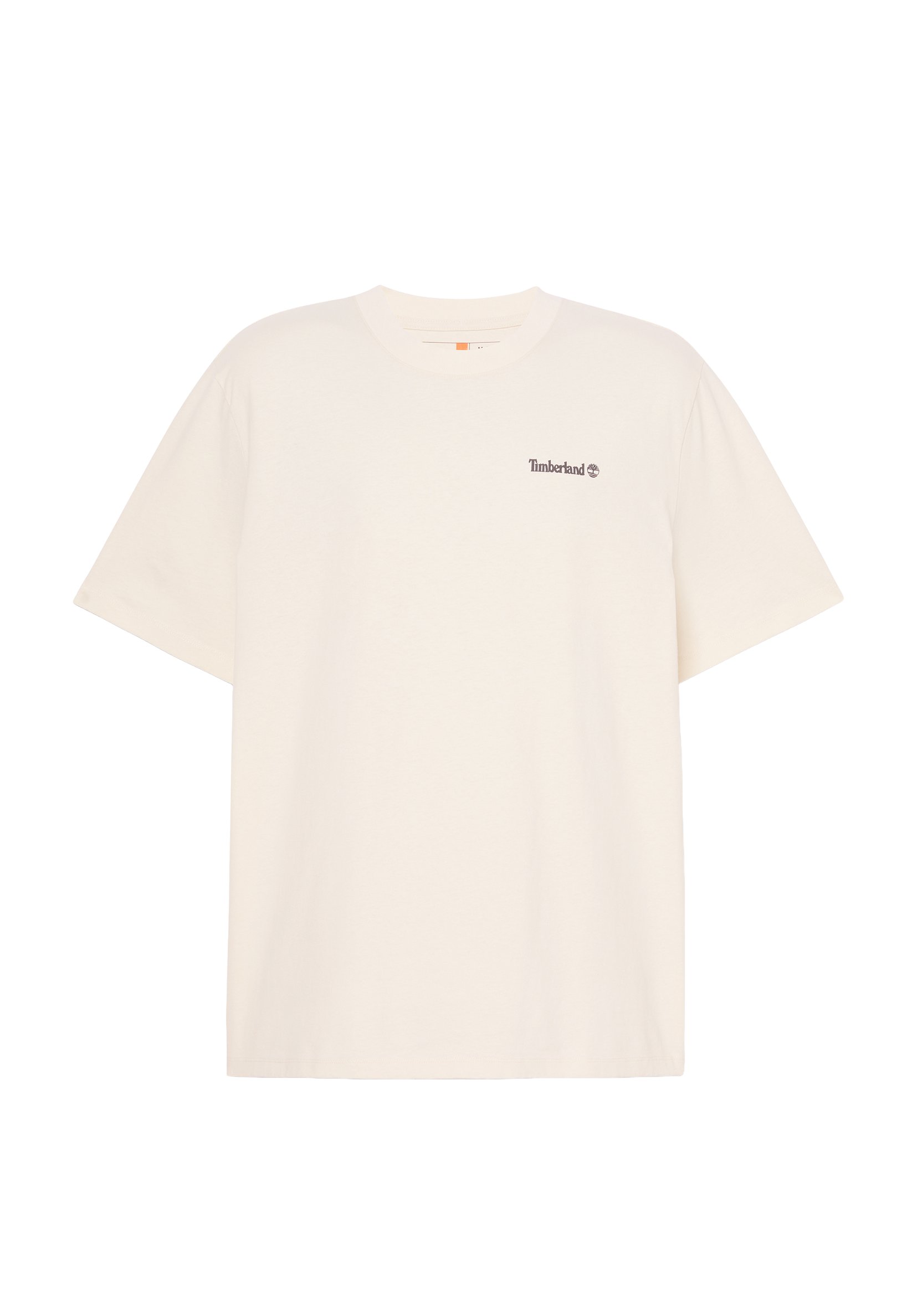 Timberland LAKE HOUSE BACK GRAPHIC TEE. - Triko s potiskem - natural