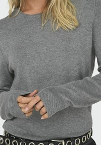 ONLY ONLVENICE LIFE ONECK - Maglione - light grey melange