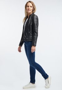 Mustang Leren jas - black