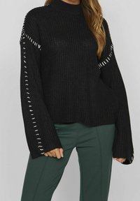 VILA Pullover - black