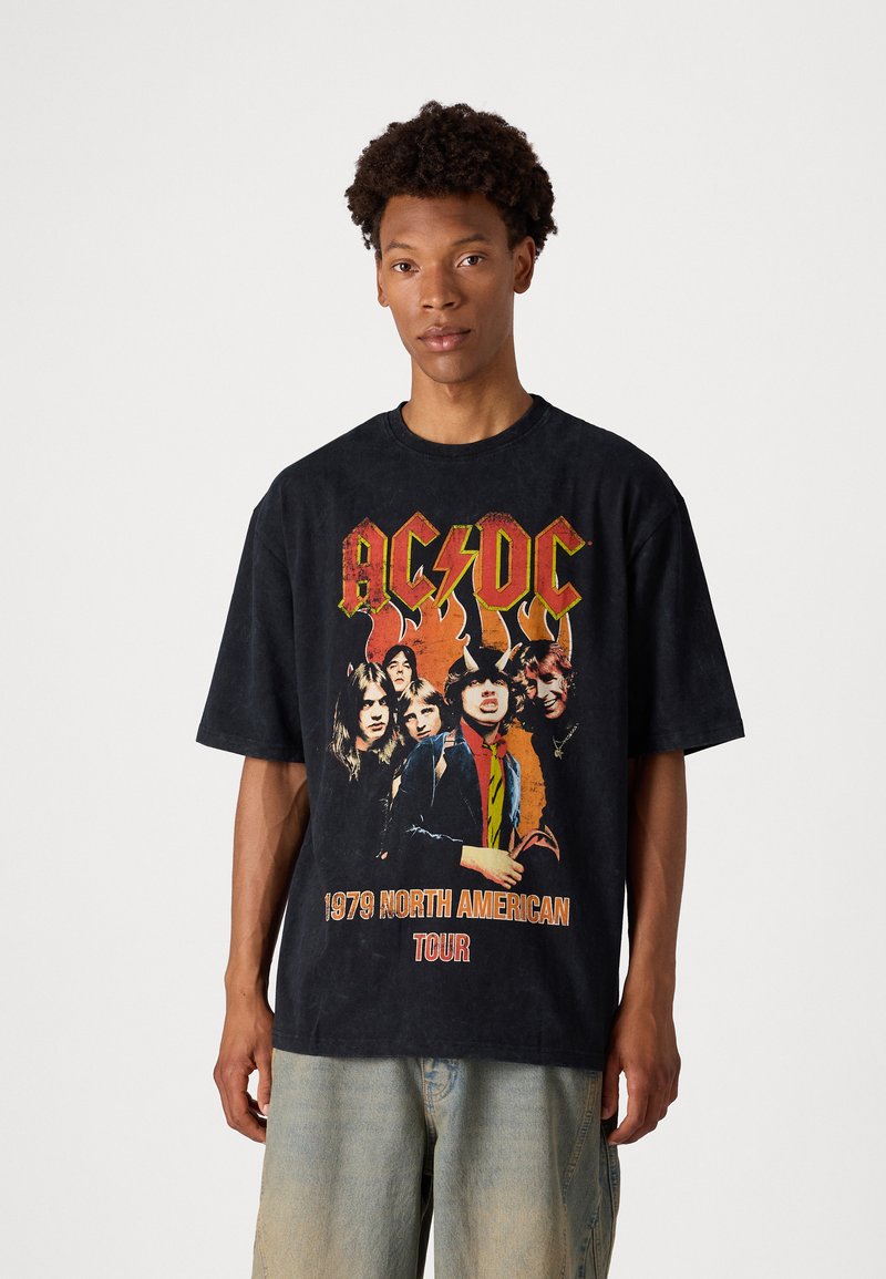 YOURTURN AC DC TOUR - Camiseta estampada - 812 - mottled black/negro ...