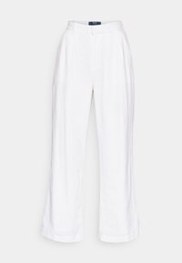 TAILORED WIDE LEG - Kalhoty - bright white
