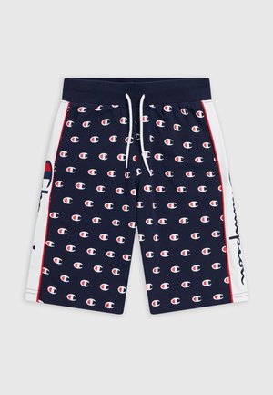 Champion ICONS BERMUDA - Træningsbukser - dark blue/white