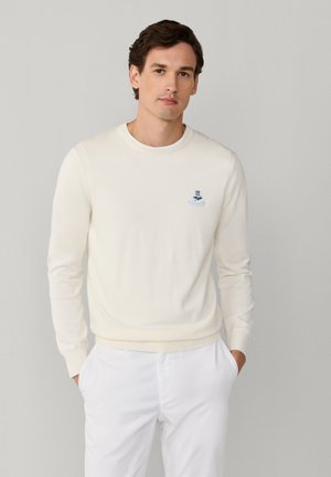 Façonnable CREW BIRDIE - Trui - off white