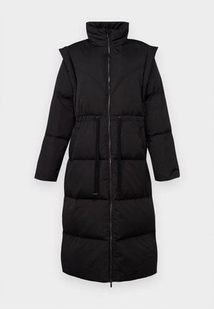 YAS Tall, YASRACCA LONG COAT - Manteau en duvet - black
