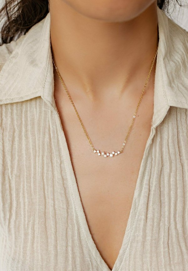 CLUSTER SHINY - Halskette - goldfarben