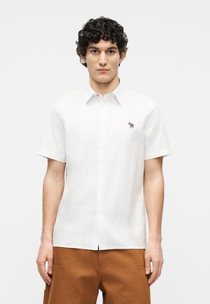 CASUAL FIT SHIRT BADGE - Skjorte - white