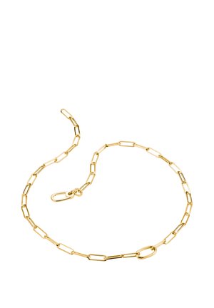 PAPERCLIP MIT EINEM CONNECT LINK - Halskette - gelbgoldfarben