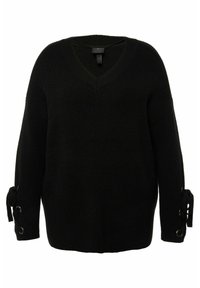 Ulla Popken Strickpullover - black