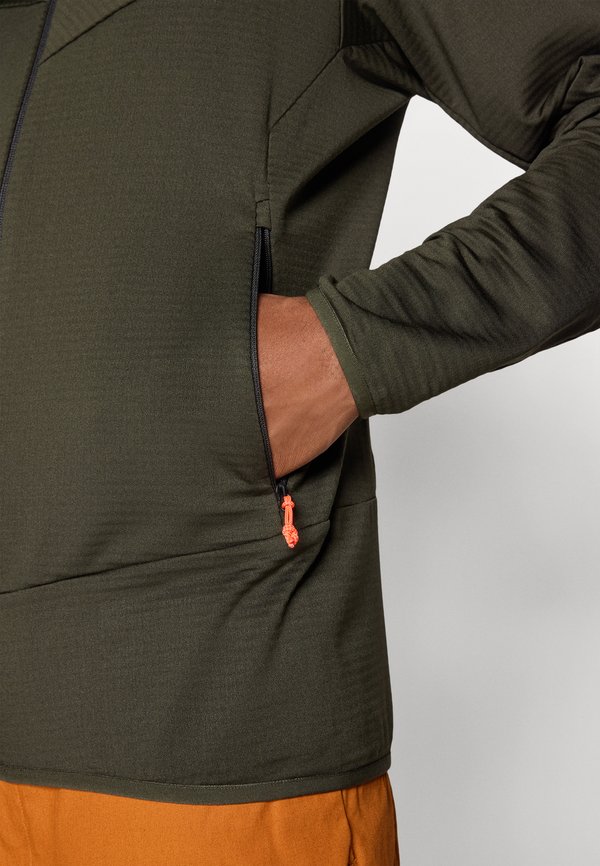 PUEZ ALTAVIA  - Zip-up sweatshirt - dark olive2