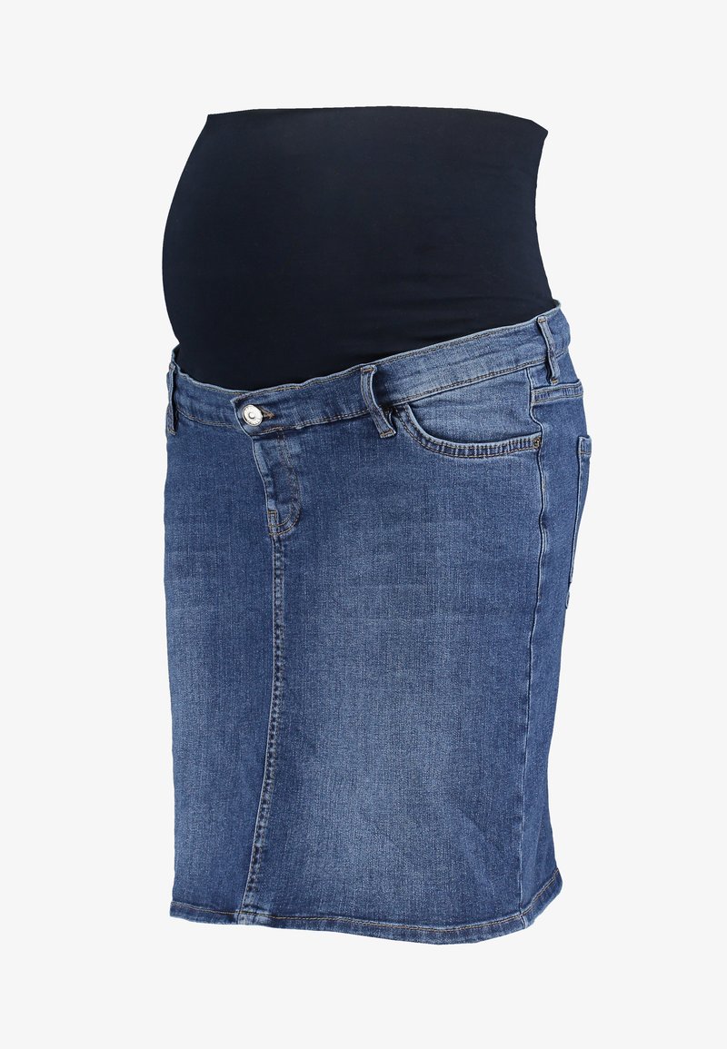 Maternity denim best sale skirt uk