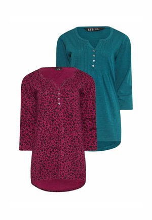 2 PACK - Långärmad tröja - teal