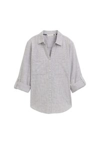 WITH SLUB STRUCTURE - Chemisier - explicit grey
