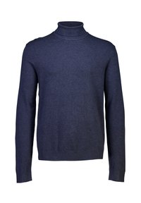 ROLL NECK  - Strickpullover - navy mix