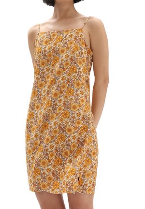 Vans Vestido informal - mustard yellow