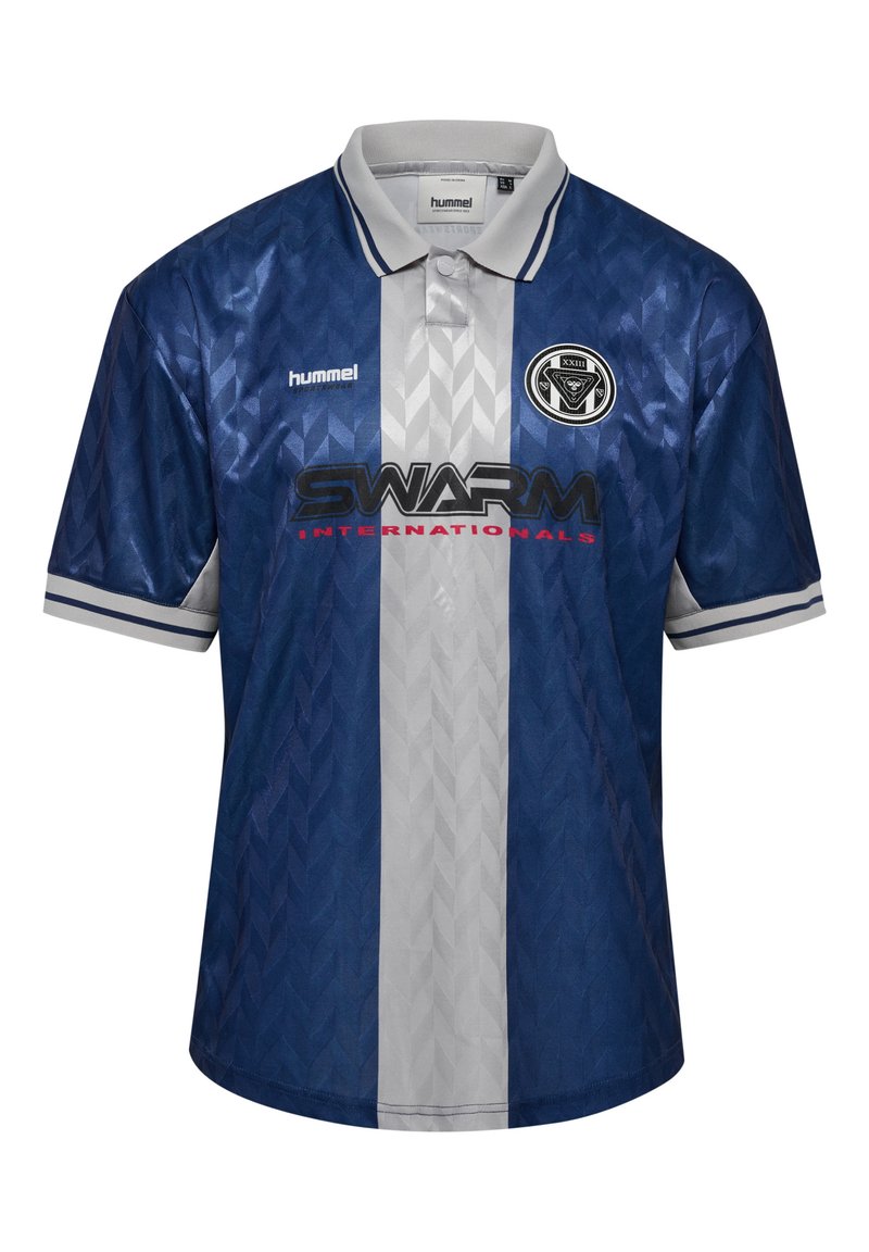 Hummel Poloshirt blauw Hummel Poloshirt blauw