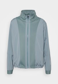 Athleta EVOLVE HYBRIDJ ACKET - Casaco de treino - minimalistic grey