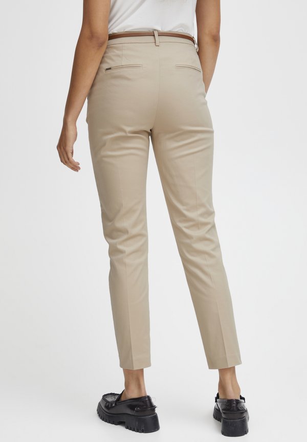 OXDAISY REGULAR FIT SLIM LEG - Trousers - beige4