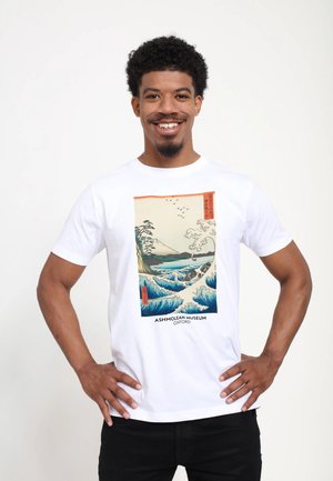 ASHMOLEAN HIROSHIGE SEA GRAPHIC - T-shirt z nadrukiem