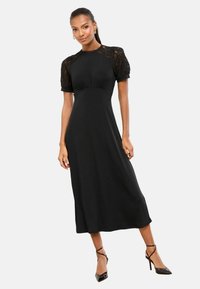 REGULAR FIT  - Freizeitkleid - black