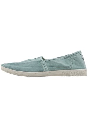 Natural World Slip-ons - aqua