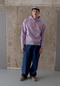 Obey Clothing TAG HOOD - Majica s kapuljačom - digital lavender