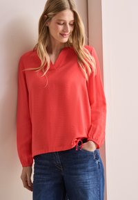 Cecil IN UNIFARBE - Blusa - orange
