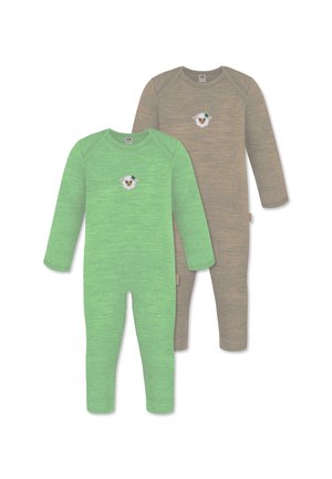 2ER PACK  - Jumpsuit - grün beige