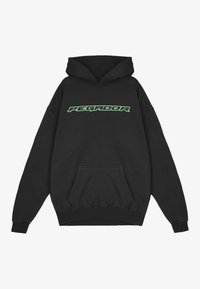 ALDEN OVERSIZED HOODIE - Džemperis ar kapuci - washed black