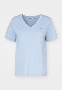 SHIELD V-NECK  - Basic póló - dove blue