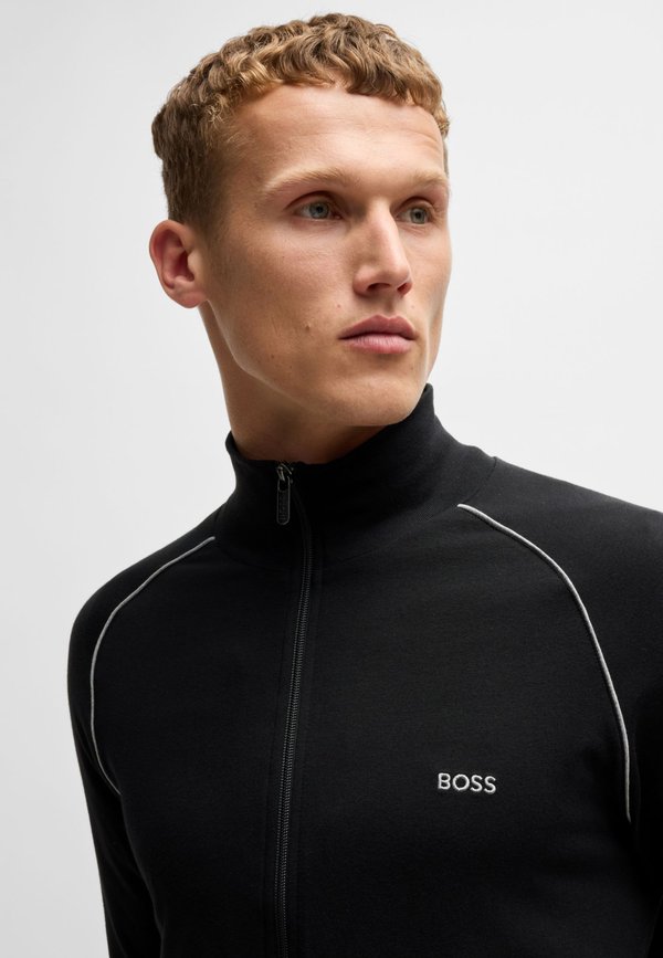 MIX & MATCH ZIPPER , STRETCH - Zip-up sweatshirt - schwarz2