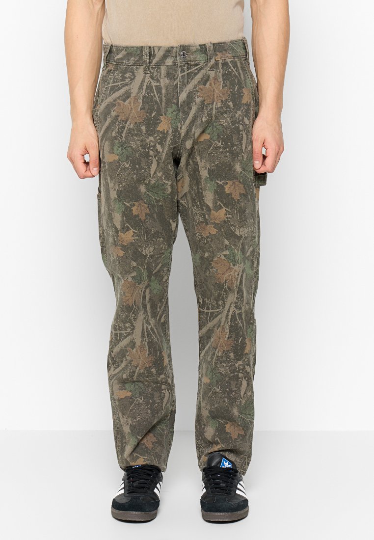 Abercrombie & Fitch Cargobroek donkergroen Abercrombie & Fitch Cargobroek donkergroen