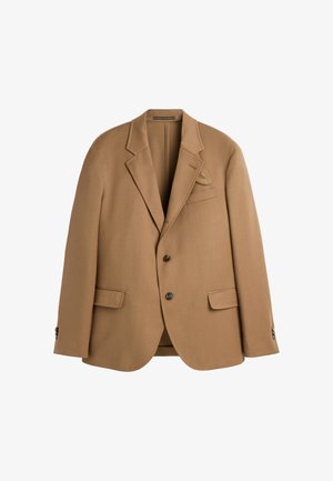 Slowear, REGULAR FIT TEKNO TWILL JACKET - INCOTEX - Veste de costume - light brown