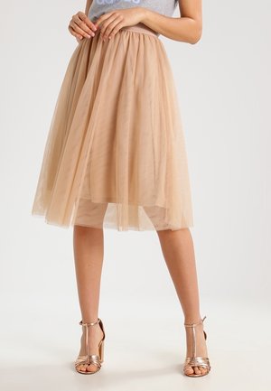 A-line skirt - beige
