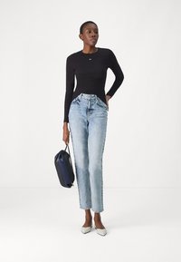Karl Lagerfeld Jeans Kavbojke slim fit - visual acid mid blue