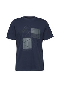 Street One MEN T-shirt print - blau