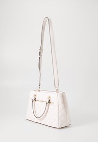 Guess CARLY GIRLFRIEND SATCHEL - Borsa a mano - stone