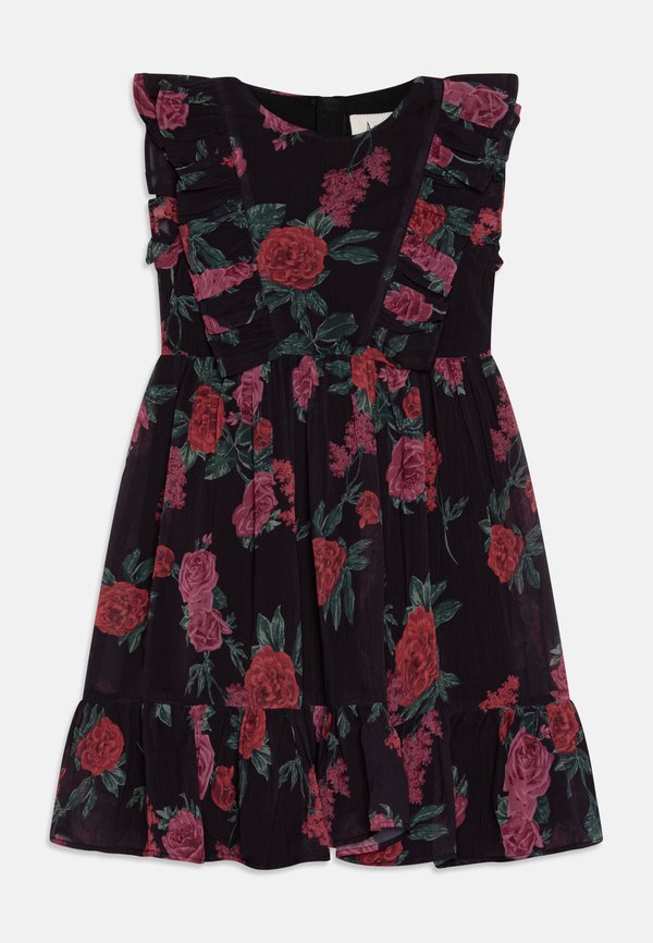 RUFFLE PRINTED DRESS - Cocktail dress / Party dress