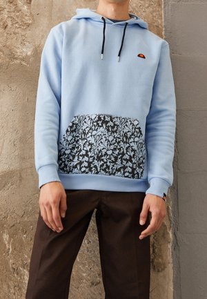 Ellesse Mikina s kapucí - light blue