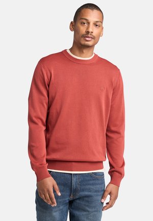 Timberland MERRYMACK RIVER GARMENT DYE - Jumper - burnt henna