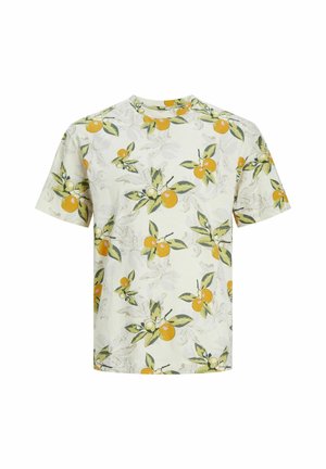 ALL OVER - T-shirt con stampa - buttercream