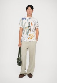 Paul Smith Tričko s potlačou - cream