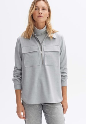 LANGARM FALONA - Bluse - hazy fog melange