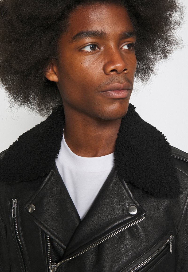 Serge STYLE MOUTON - Chaqueta de cuero - - Zalando.es