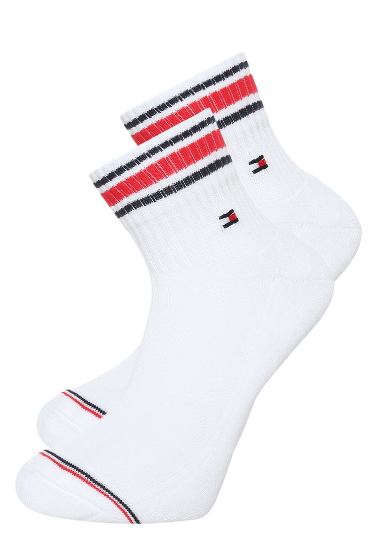 Tommy Hilfiger MEN ICONIC SPORTS QUARTER 2 PACK Socks white Zalando.co.uk