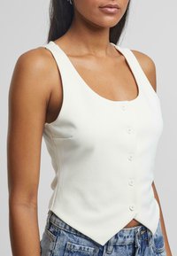 Urban Classics Bodywarmer - offwhite