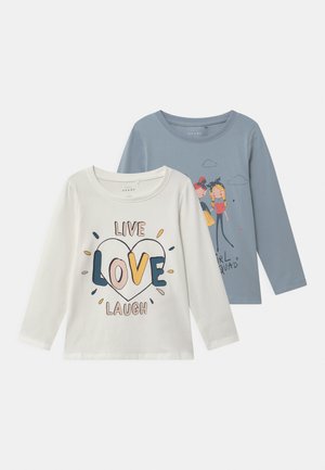 NMFVIX 2 PACK - Longsleeve - dusty blue